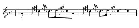 BONNIE LASS O' FYFE - staff notation