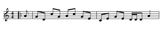 Bonnie Lass of Fisherrow - staff notation
