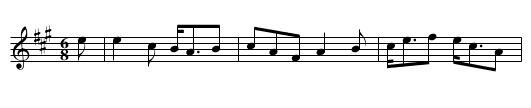 Bonnie Sweet Bessie - staff notation