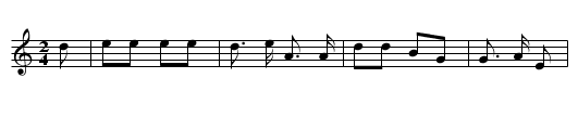 Bonnie Ythanside - staff notation