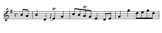 bonniest Lass in a' the world, The  - staff notation