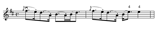 BONNIEST LASS IN AYER -- STRATHSPEY - staff notation