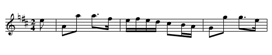 Bonny Ann - staff notation
