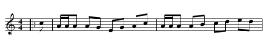 Bonny Annie - staff notation