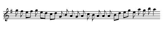 Bonny Black Hare, The  - staff notation