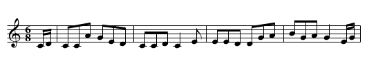 Bonny blue handkerchief- woodrich - staff notation