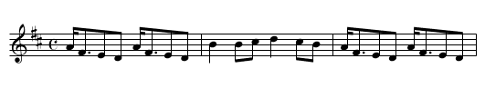 Bonny Kate of Aberdeen - staff notation