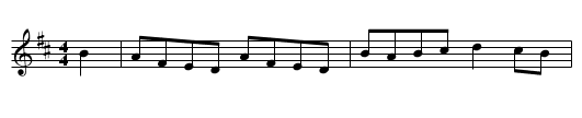 Bonny Kate of Aberdeen - staff notation