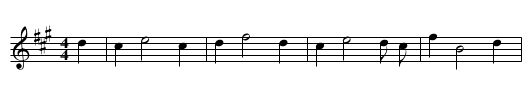 Bonny Lad and Bonny Lass - staff notation