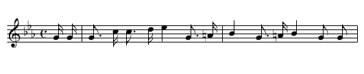 Bonny Lad, Highland Lad - staff notation