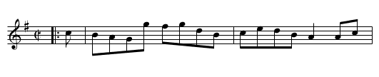 Bonny Lad. JBut.656, The - staff notation