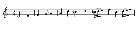 Bonny Lad lay your Pipes down - staff notation