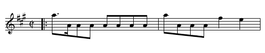 Bonny Laddy - staff notation