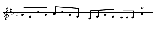 Bonny Lass of Fisherrow, The  - staff notation