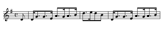 Bonny Lass of Rothieman (The) - staff notation