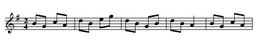Bonny Lasses. JC.155 - staff notation