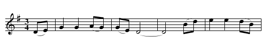 Bonny Light Horseman, The - staff notation
