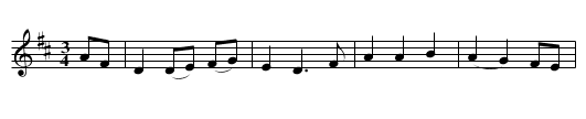 Bonny Light Horseman, The - staff notation