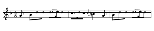 Bonny Moorhen, The - staff notation