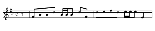 Bonny Sue. JJo3.173 - staff notation