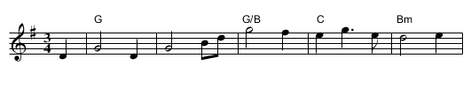 Boolavogue - staff notation