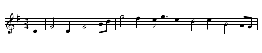 Boolavogue - staff notation