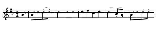 Boolonzie - staff notation