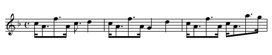 Borlum's [1] - staff notation