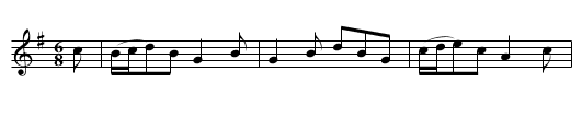 Boscawen's Frolick. THO2.077 - staff notation