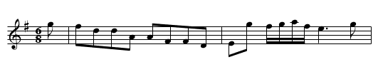Boscawen's Frolick - staff notation