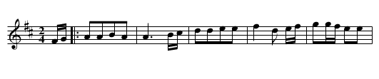 BOSTON QUICKSTEP - staff notation