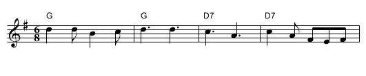 Boston - staff notation