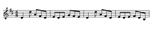 Bottle of Punch. JBut.692, The - staff notation