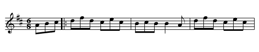 Bouchards Quadrille - staff notation