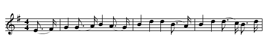 Bound For Greenland - staff notation