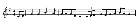 Bound to Have a Little Fun - staff notation