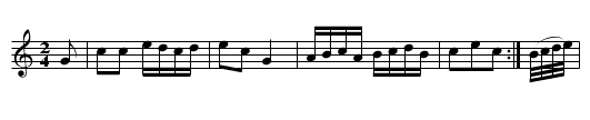 Bouquet., The  - staff notation