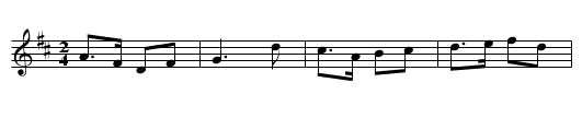 Bourr&eacute;e de Brand - staff notation