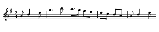 Bourree de Gaston Pommier - staff notation