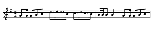 Bourton Assembly - staff notation