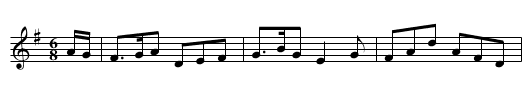 Bowman’s Fancy - staff notation