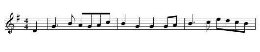 Bownan's March - staff notation