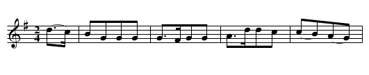 BOW-WOW-WOW. - staff notation