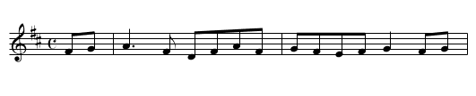 Boy in the Boat - staff notation