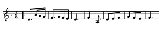Boyberiker Hora - staff notation