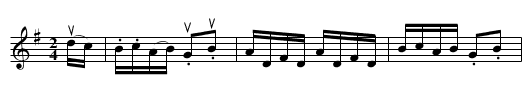 Boyle O'Reilly's -- Reel - staff notation