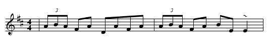 Boyne Hunt, The - staff notation