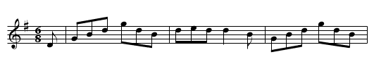 Boys from the West - staff notation