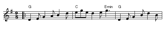 Boys Of Ballisodare, The - staff notation