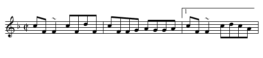 Boys of Ballysadare, The - staff notation